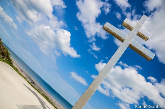 Juno Beach et la Croix de Lorraine